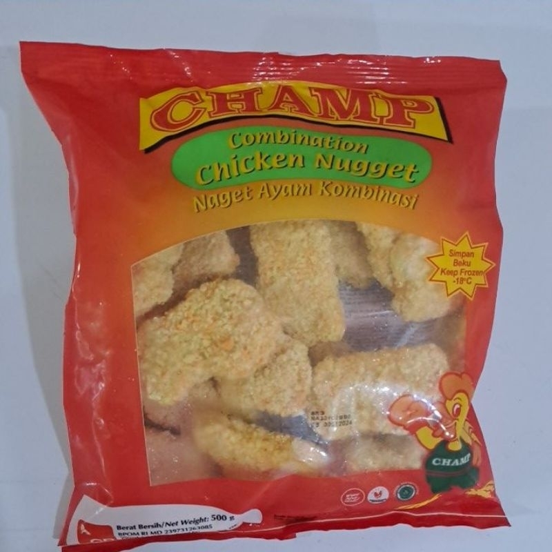 

champ chicken nugget 500gr