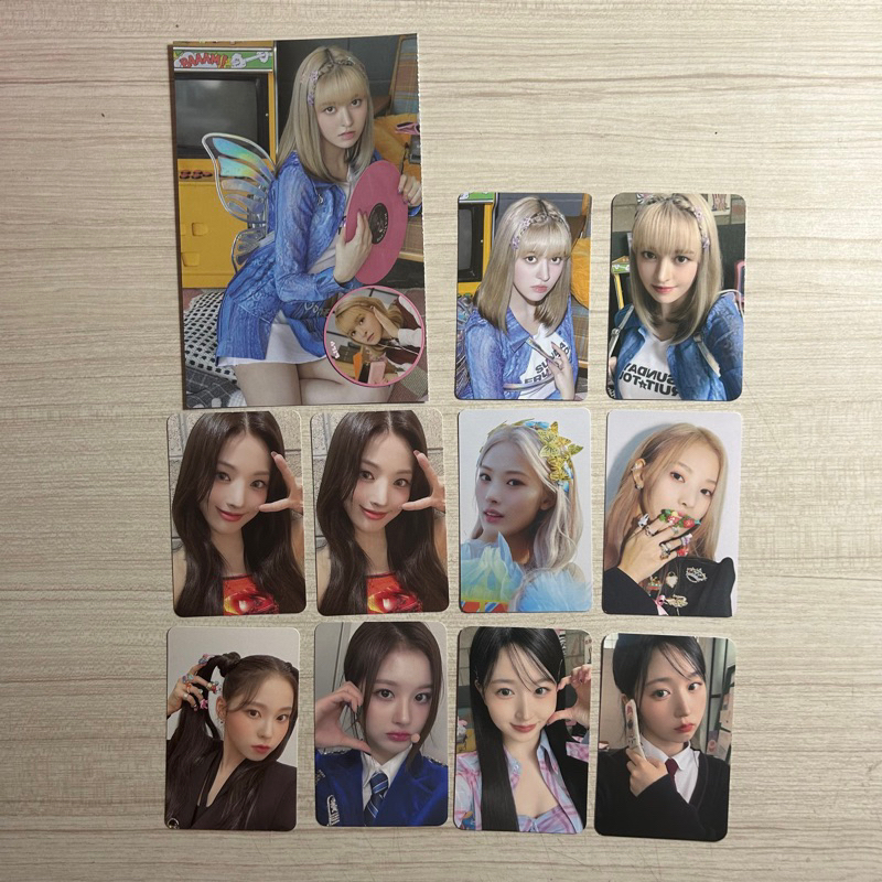 Clearance Sale Nmixx Haewon Sullyoon Jinni Bae Kyujin JYPShop Benefit Official PC/Photocard ( Aladin