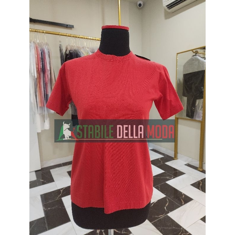 Balenciaga T Shirt Red Original
