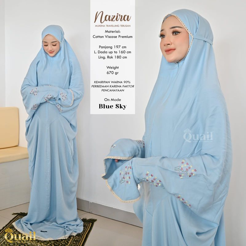 Mukena Nazira ori Quail