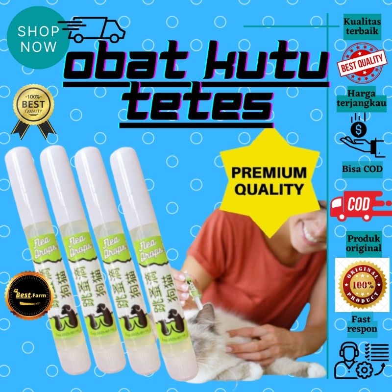 Obat Kutu Kucing Tetes Kutu Tetes Kucing Di Jamin Basmi Kutu Kucing Ampuh Best Farm