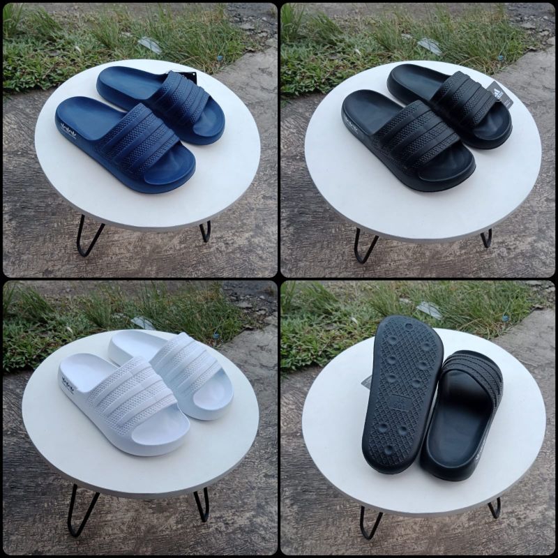 sandal adidas pria/sandal flat pria/sandal karet/sandal adidas/sepatu terbaru pria