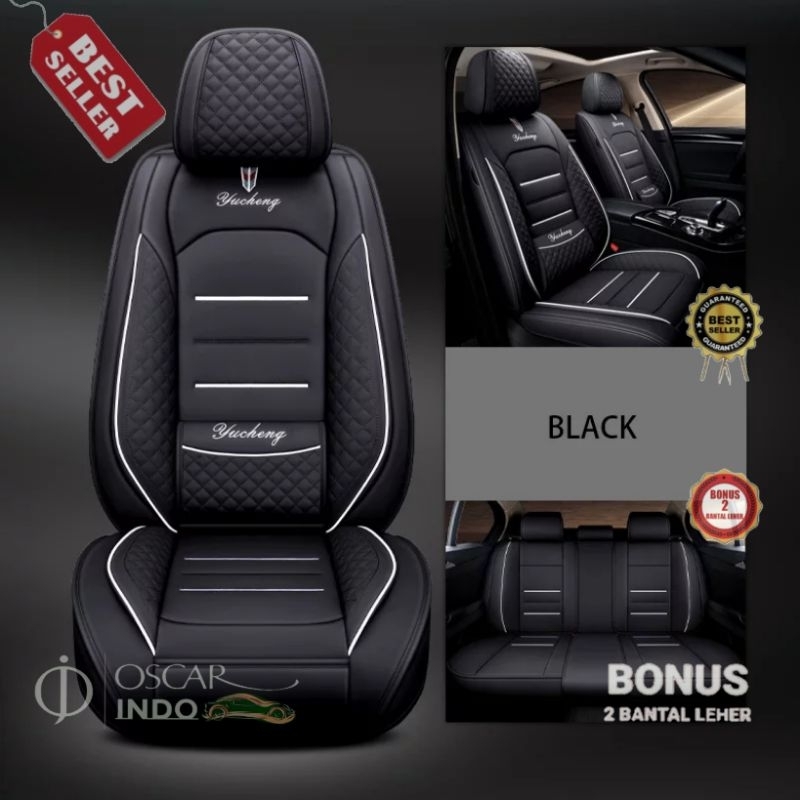sarung jok kulit mobil Ertiga / XL7 fullset jok 3 baris 2012-2022