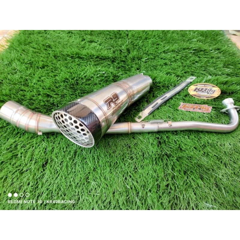 Knalpot racing R9 H2 Jupiter Z , Z1 Supra smash Blade Shogun Astrea grand legenda Win DLL