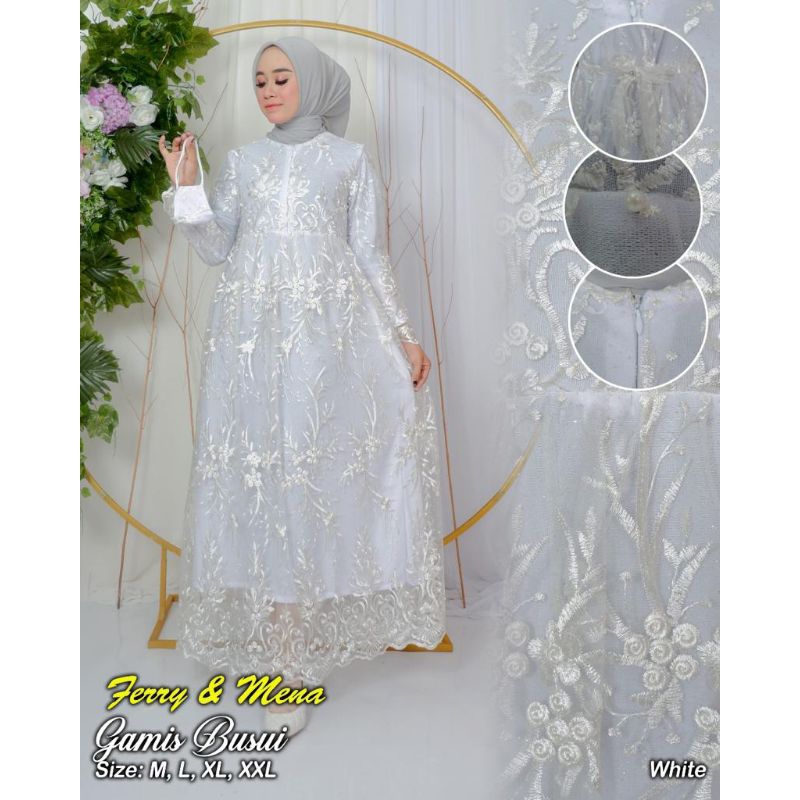 KEBAYA ORIGINAL // GAMIS TILLE BUSUI PREMIUM // BAHAN TILLE BORDIR PREMIUM FULL // SERAGAMAN KELUARGA // BAJU PESTA LAMARAN // KEBAYA WISUDA // BAJU LEBARAN // KEBAYA MODERN // By Ferry Mena