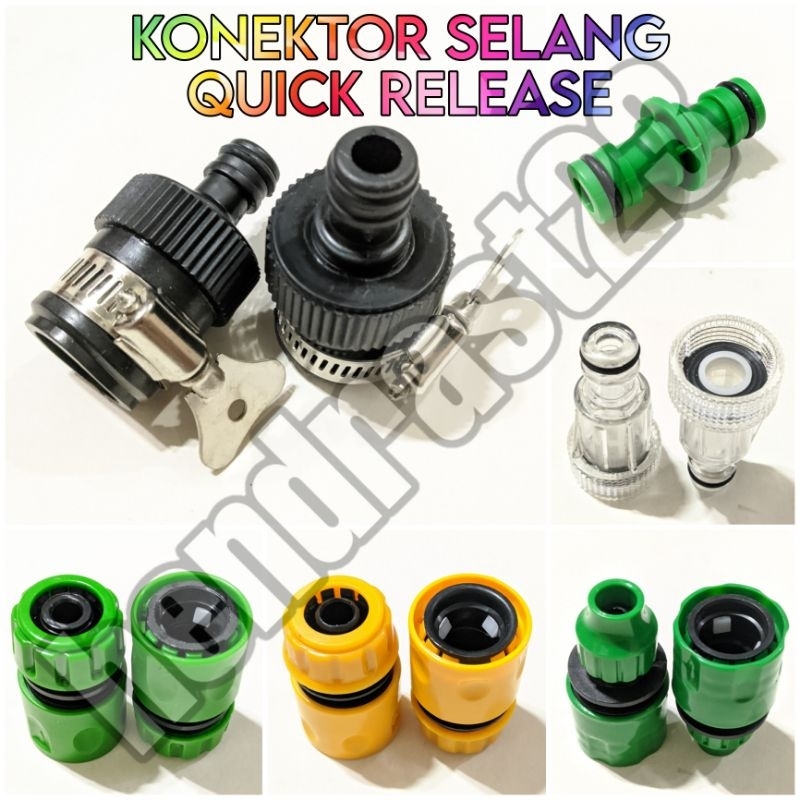 KONEKTOR JOINER QUICK RELEASE SELANG / KONEKTOR SAMBUNG SELANG /CONNECTOR QUICK RELEASE