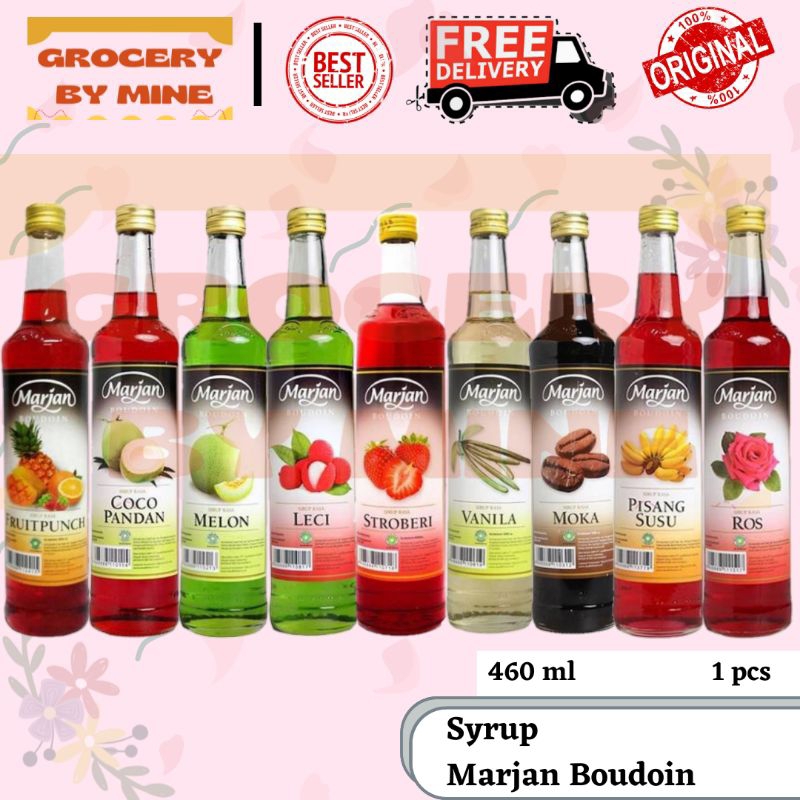 

TERLARIS MARJAN SIRUP ALL VARIANT 460ml | SIRUP MARJAN 460ml