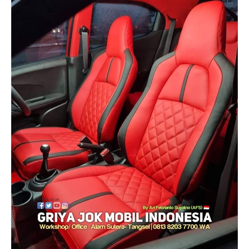 SARUNG JOK MOBIL ALL NEW BRIO SARUNG JOK BRIO SATYA SARUNG JOK MOBIL BRIO RS SARUNG JOK MOBIL BRIO L