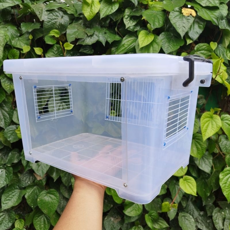 KANDANG HAMSTER AKRILIC 30-50 LITER SIZE BESAR BY HAMTACI