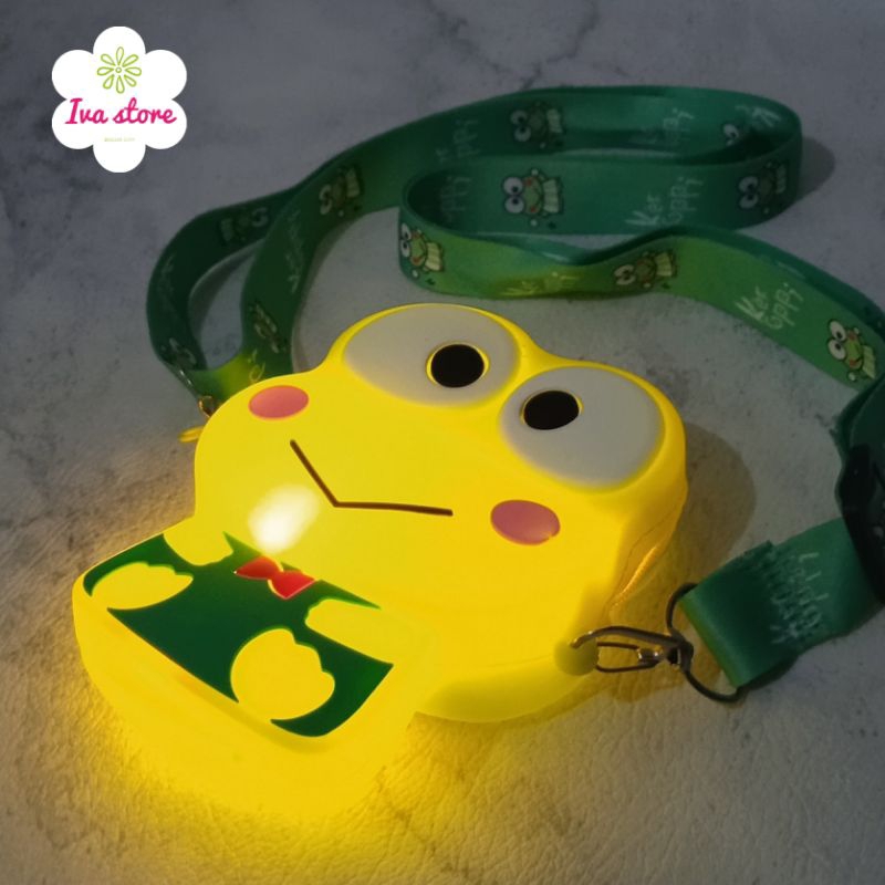 Tas selempang keropi LED size mini