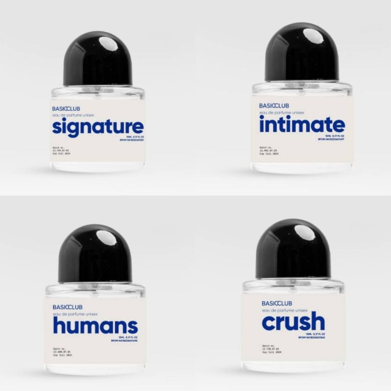 PARFUM BASICCLUB BLUE SERIES EAU DE PARFUM EDP GEAMORE BEST SELLER WANITA PRIA UNISEX 30 ML BPOM FAR