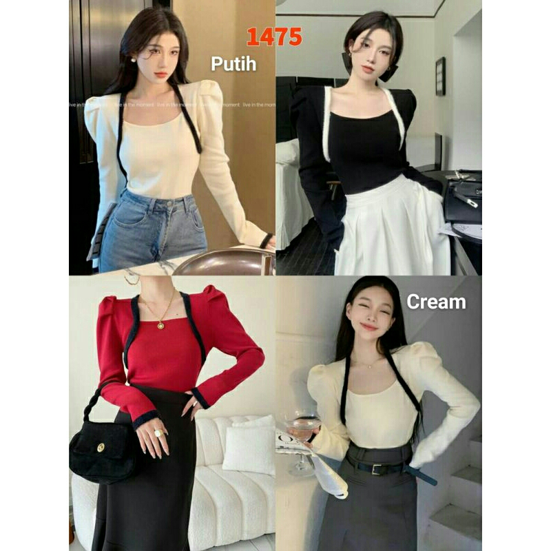 ATASAN RAJUT PREMIUM IMPORT 1475