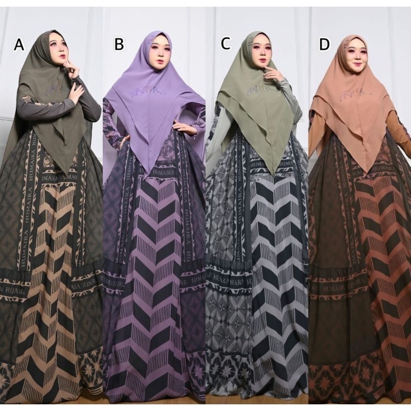 Alendra series by Humaira syar'i/Gamis syar'i premium by Humaira syar'i