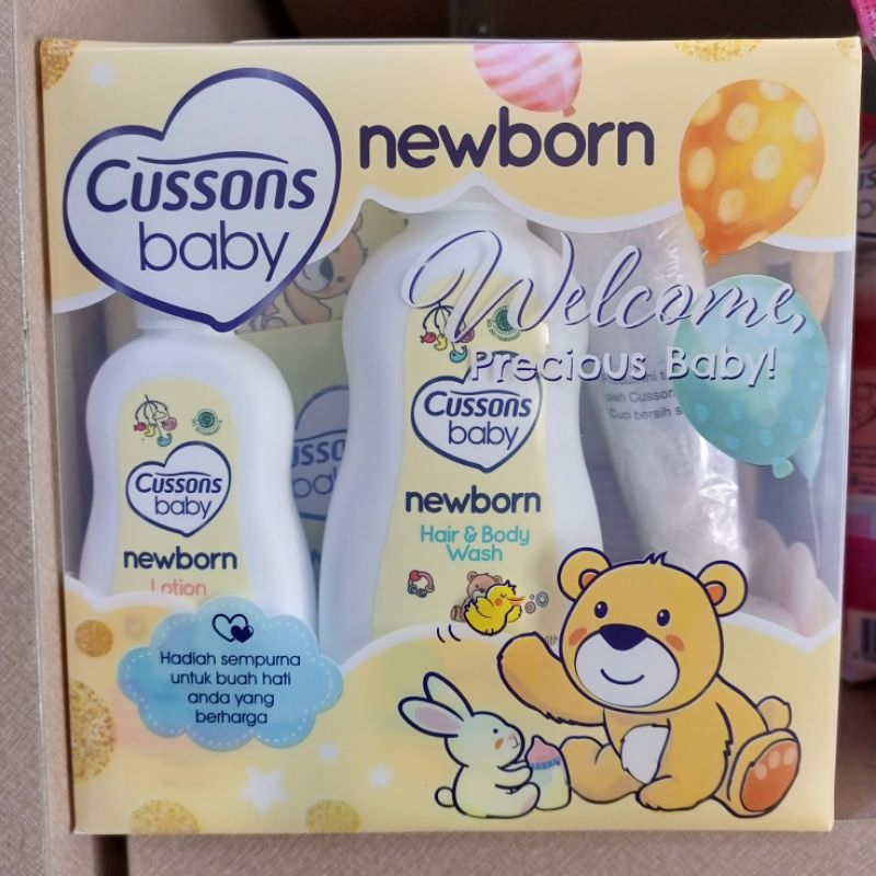 Cusson pack newborn / perlengkapan mandi bayi /paket kado