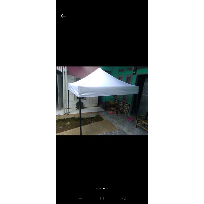 Tenda Lipat Matic Khusus Atap Putih