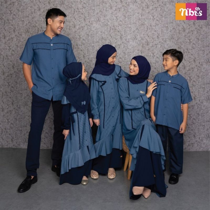 Nibras Sarimbit Estela Navy Couple Keluarga