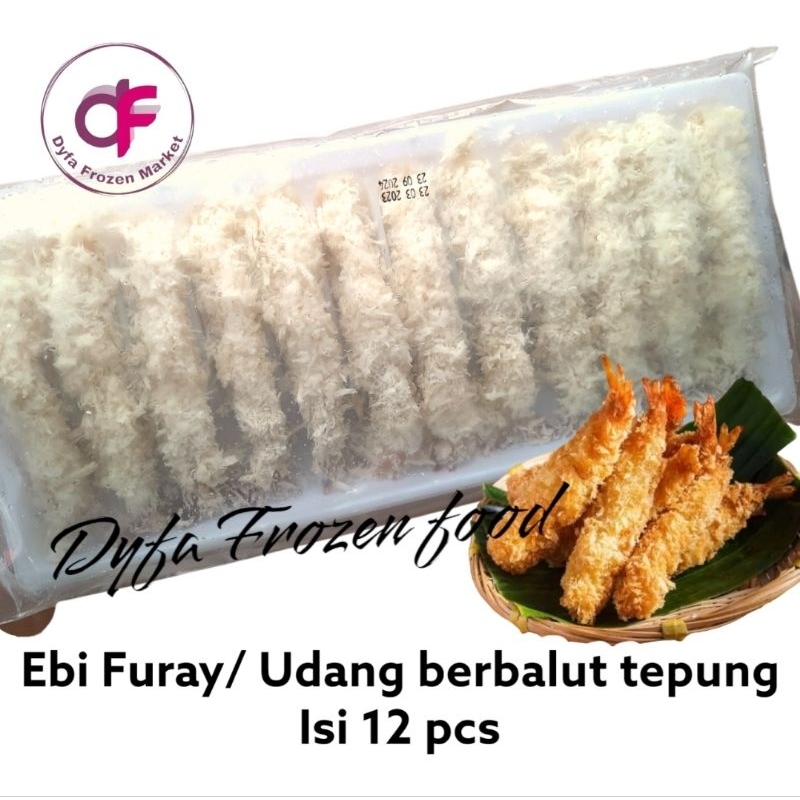 

Ebi Furay / Udang berbalut tepung isi 12 pcs
