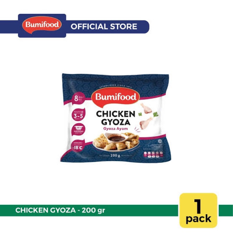 

BUMI FOOD Gyoza Ayam 200 Gram