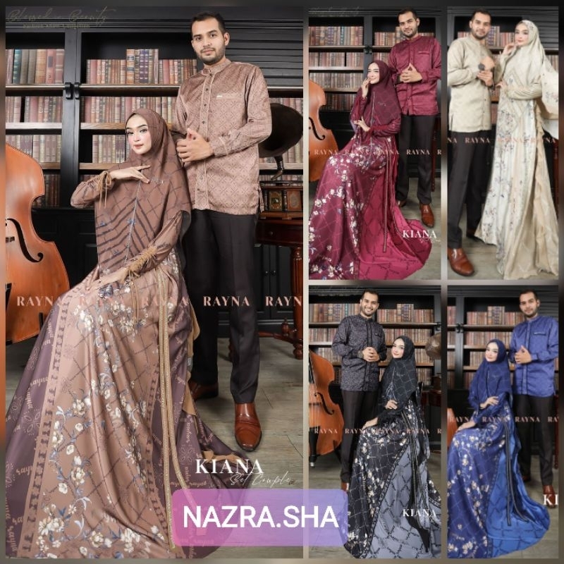 KIANA set syari COUPLE Original By Rayna.