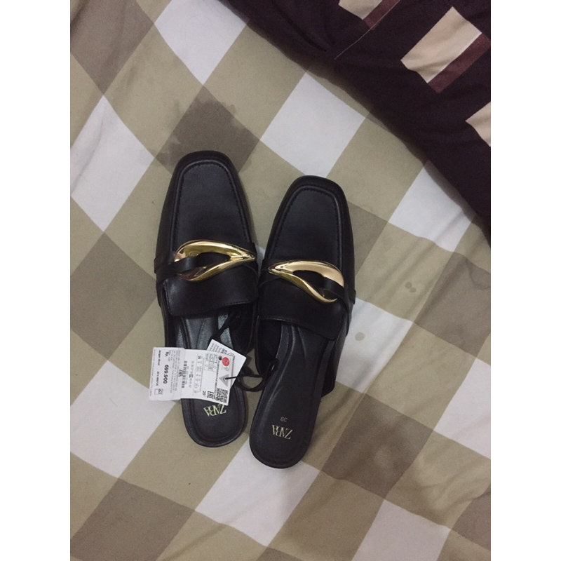 sandal slop zara ori