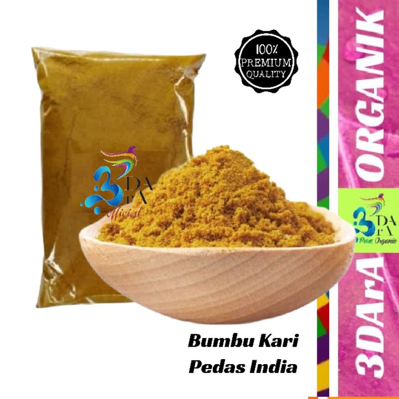 

Bumbu Bubuk Kari Pedas - Hot Curry Powder Premium
