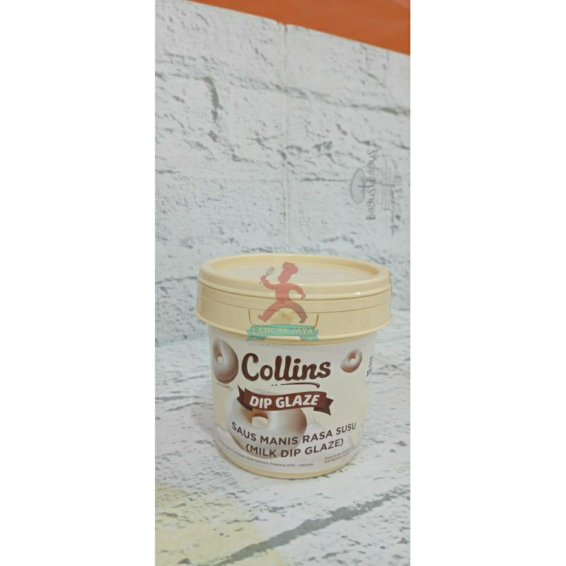 

Collins dip Glaze Mini Milk 300gr