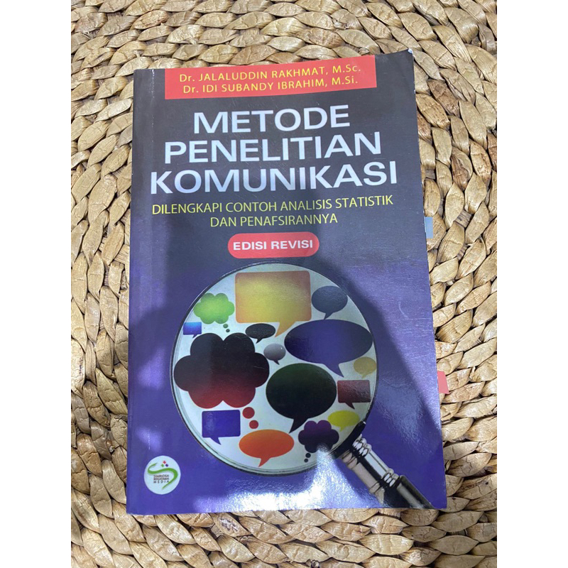 

METODE PENELITIAN KOMUNIKASI JALALUDIN RAHMAT EDISI REVISI