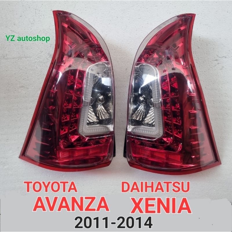 Stoplamp/Lampu Stop LED AVANZA XENIA 2011-2014 (Mika Clear) (Set)