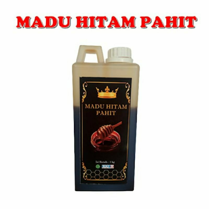 

MADU HITAM MADU PAHIT MADU ASLI MADU MURNI ISI 1KG / LABEL