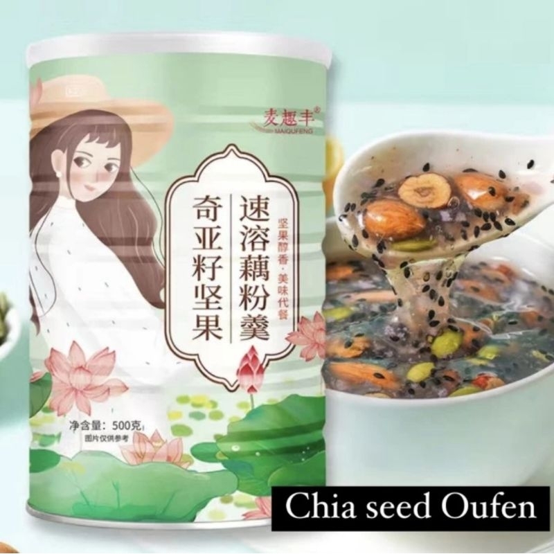 oufen root lotus makanan diet bubuk akar teratai