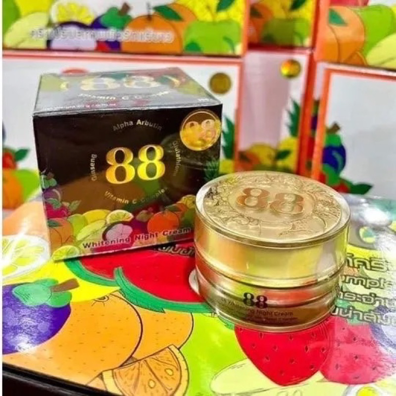 88 ALPHA ARBUTIN WHITENING NIGHT CREAM