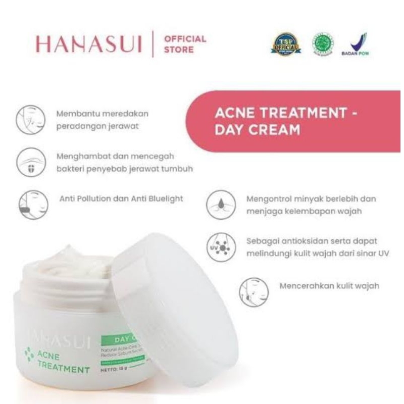 Hanasui Acne Treatment Cream 15g