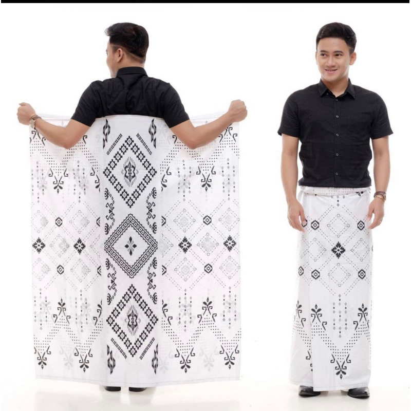 Sarung Batik Motif Gunungan Wayang New style - High Quality - Sarung Az zahir - Sarung Gus Azmi