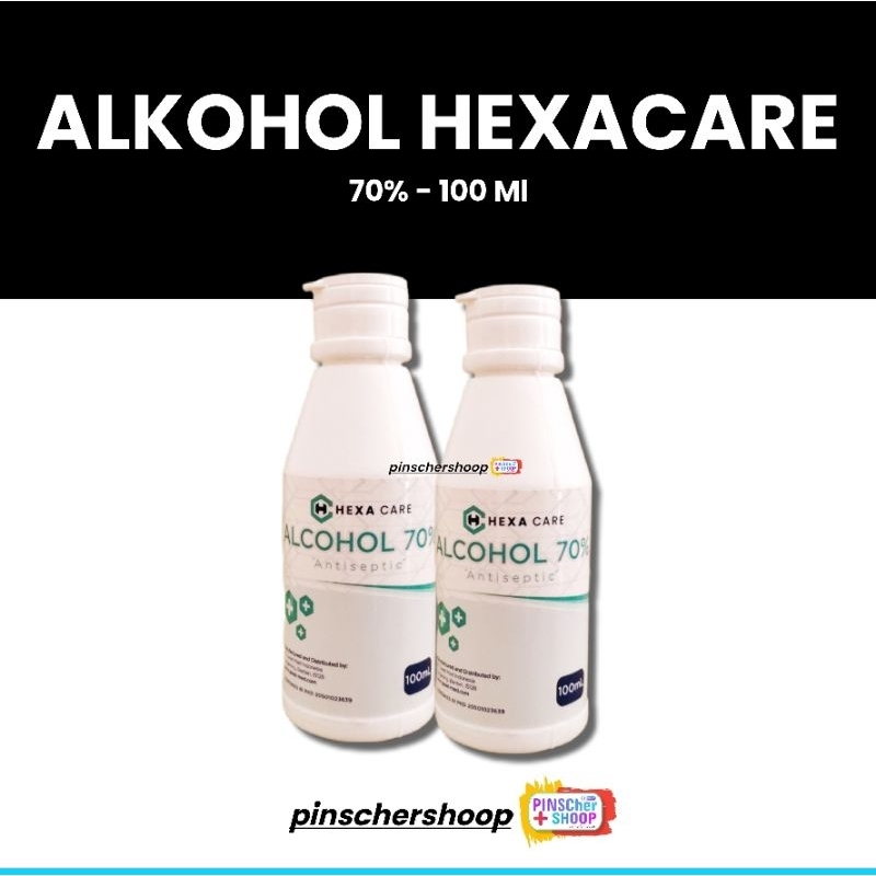 Alkohol 70% Hexacare 100 Ml Antiseptik