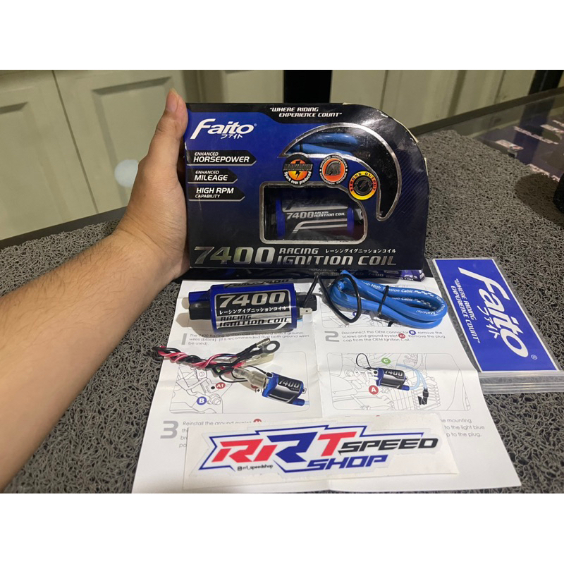 KOIL COIL FAITO RACING TERAWATT INJEKSI FI 7400 KARBURATOR UNIVERSAL