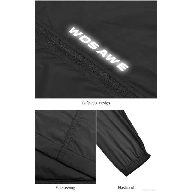 Jaket Outdoor-running Cagoel WOSAWE - Desain Modis dan Stylish untuk Aktivitas Outdoor_Bisa Disesuaikan dengan Gaya Anda