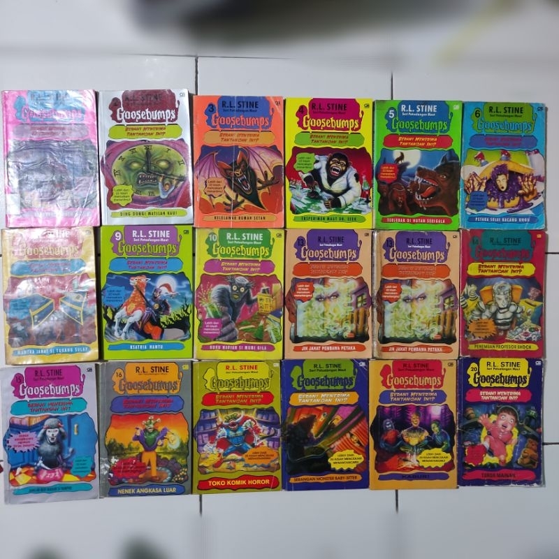 Novel goosebumps seri petualangan maut R. L. Stine