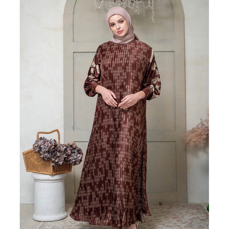 Asha Pleats Dress - Arunika Series by HL