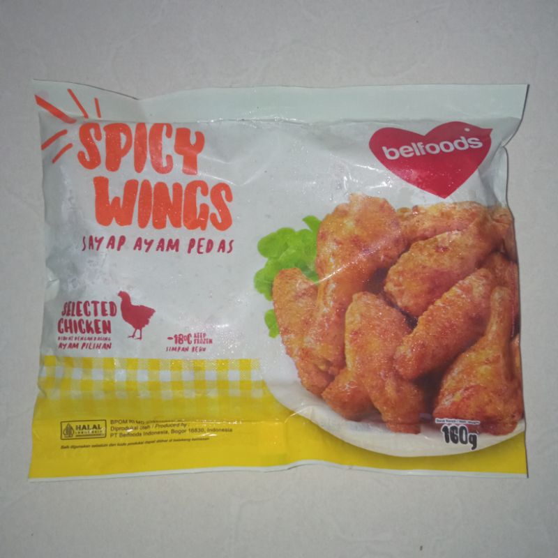 

BELFOODS Spicy Wings 160 gram