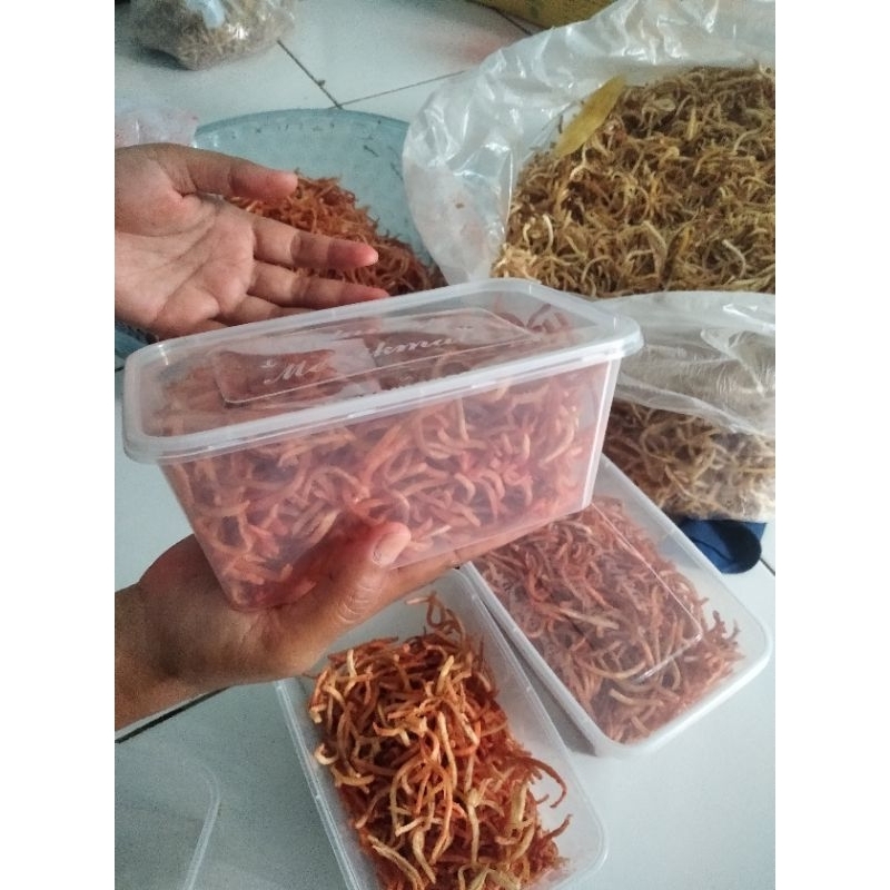 

keripik pisang kriwil balado kemasan thinwil 1000ml 250grm