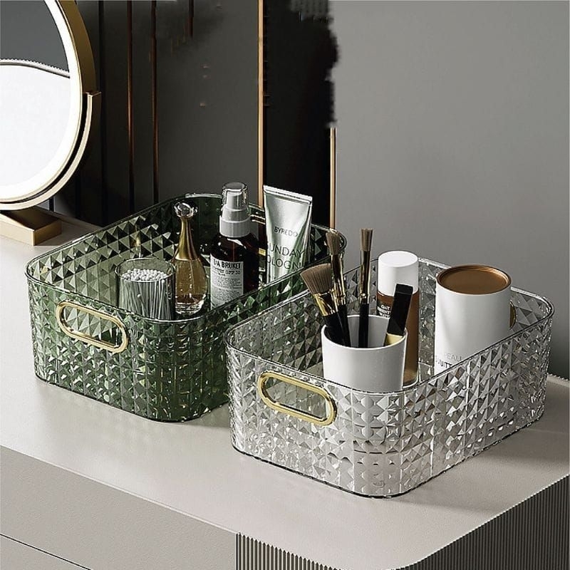 MH80KOTAK PENYIMPANAN SERBAGUNA STORAGE BOX KOTAK PENYIMPANAN TRANSPARAN AKRILIK BOX STORAGE KOSMETIK CONTAINER ORGANIZER BOX WADAH SERBAGUNA AKRILIK TRANSPARAN