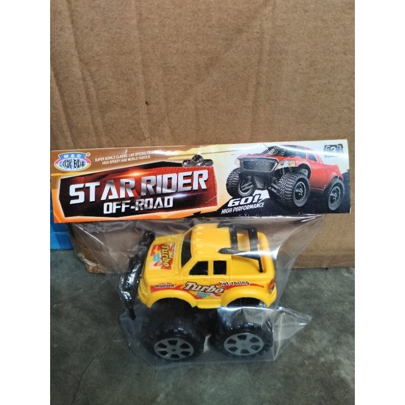 MC 344 MAINAN MOBIL JEEP MONSTER PULL BACK STAR RIDER