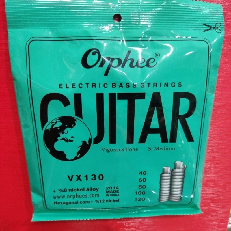 sebar bass electric orphee 5 senar VX130