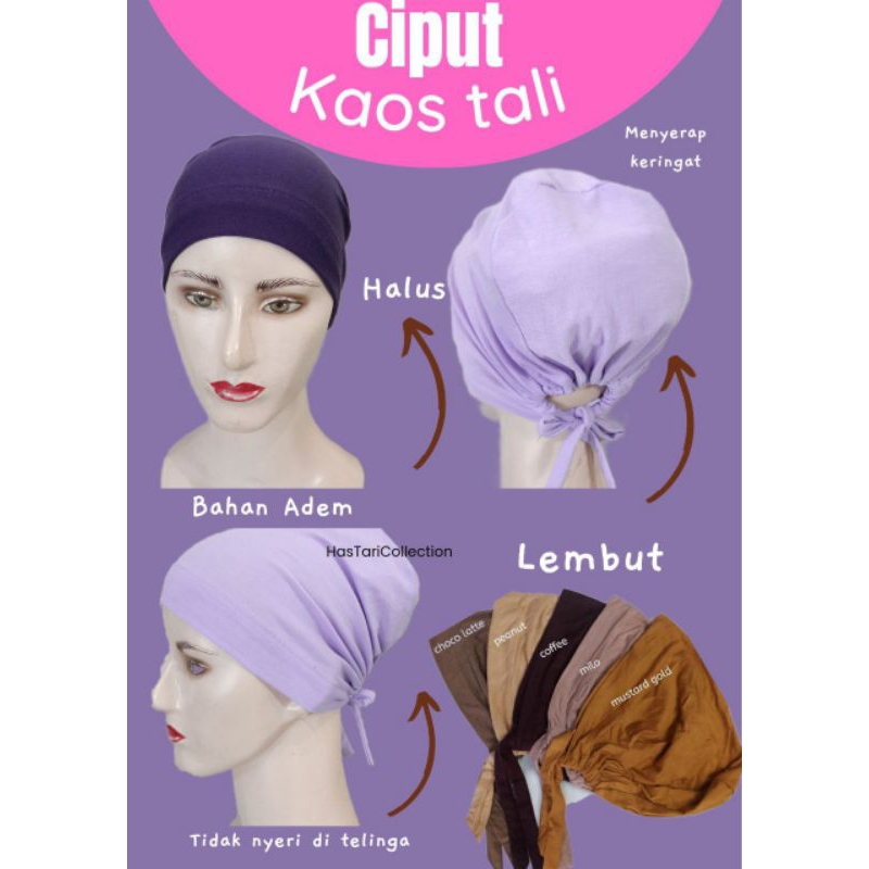 CIPUT BANDANA  KAOS TALI (CIPUT KEYZA)