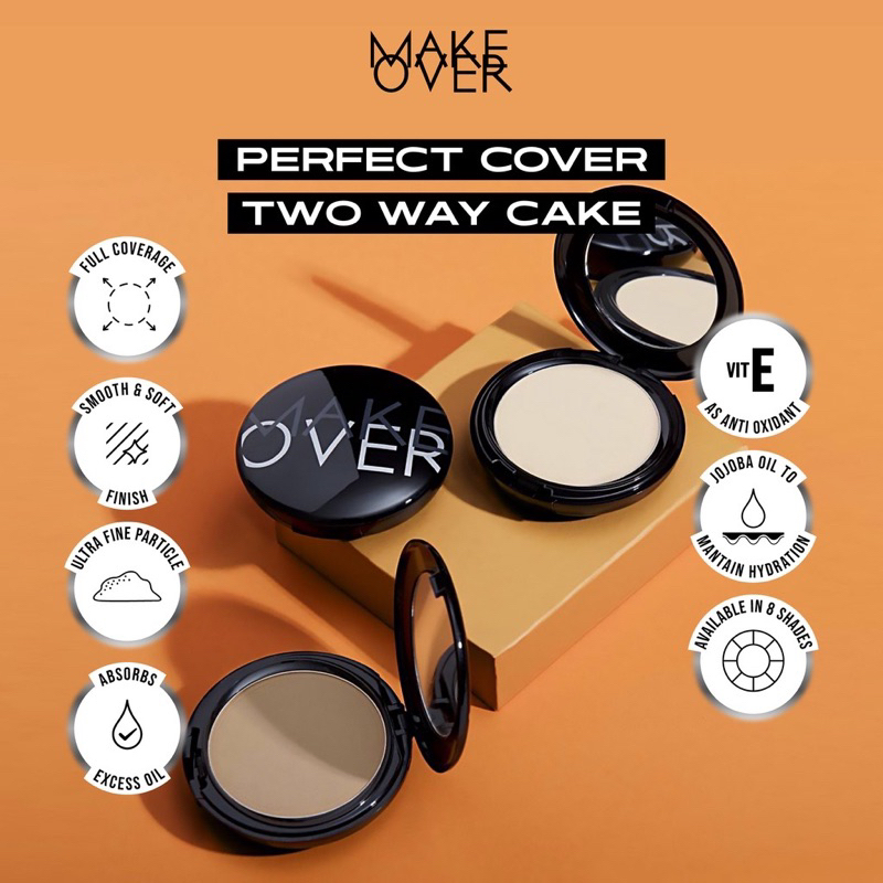 MAKE OVER PERFECT COVER TWO WAY CAKE 12g