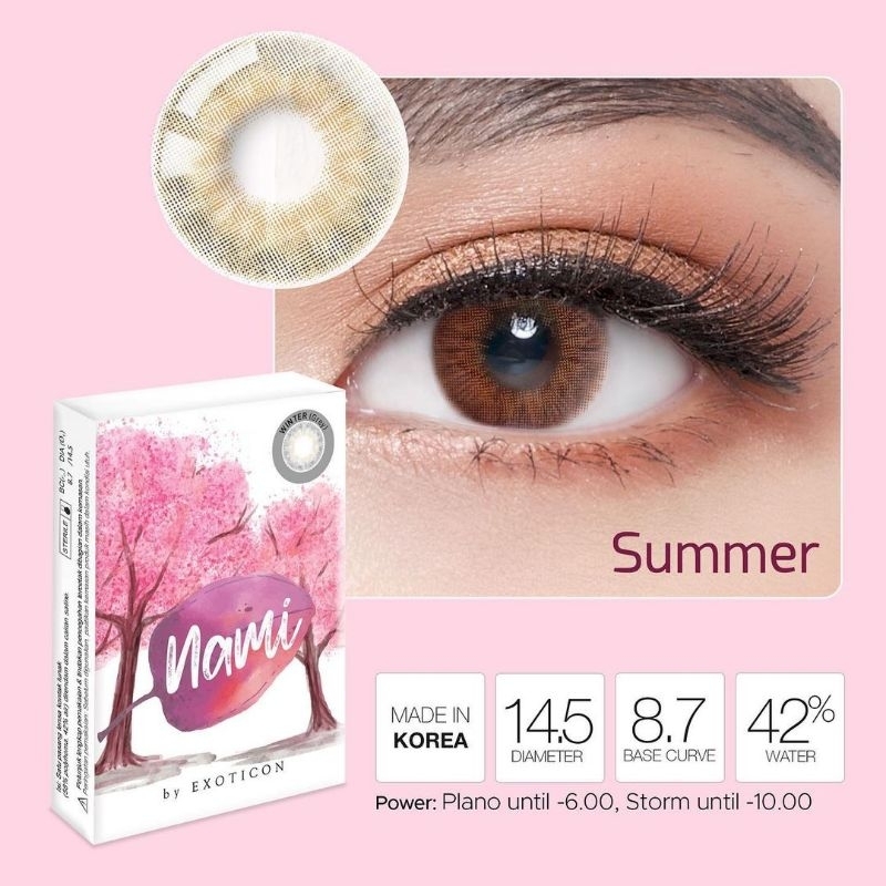 SOFTLENS X2 NAMI EXOTICON NORMAL MINUS s.d -6.00 Made In Korea