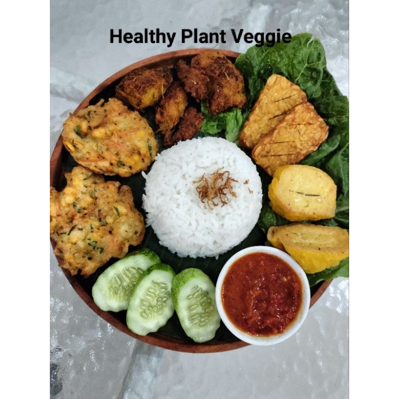 

Nasi Ayam Kalasan Vegan/Vegetarian