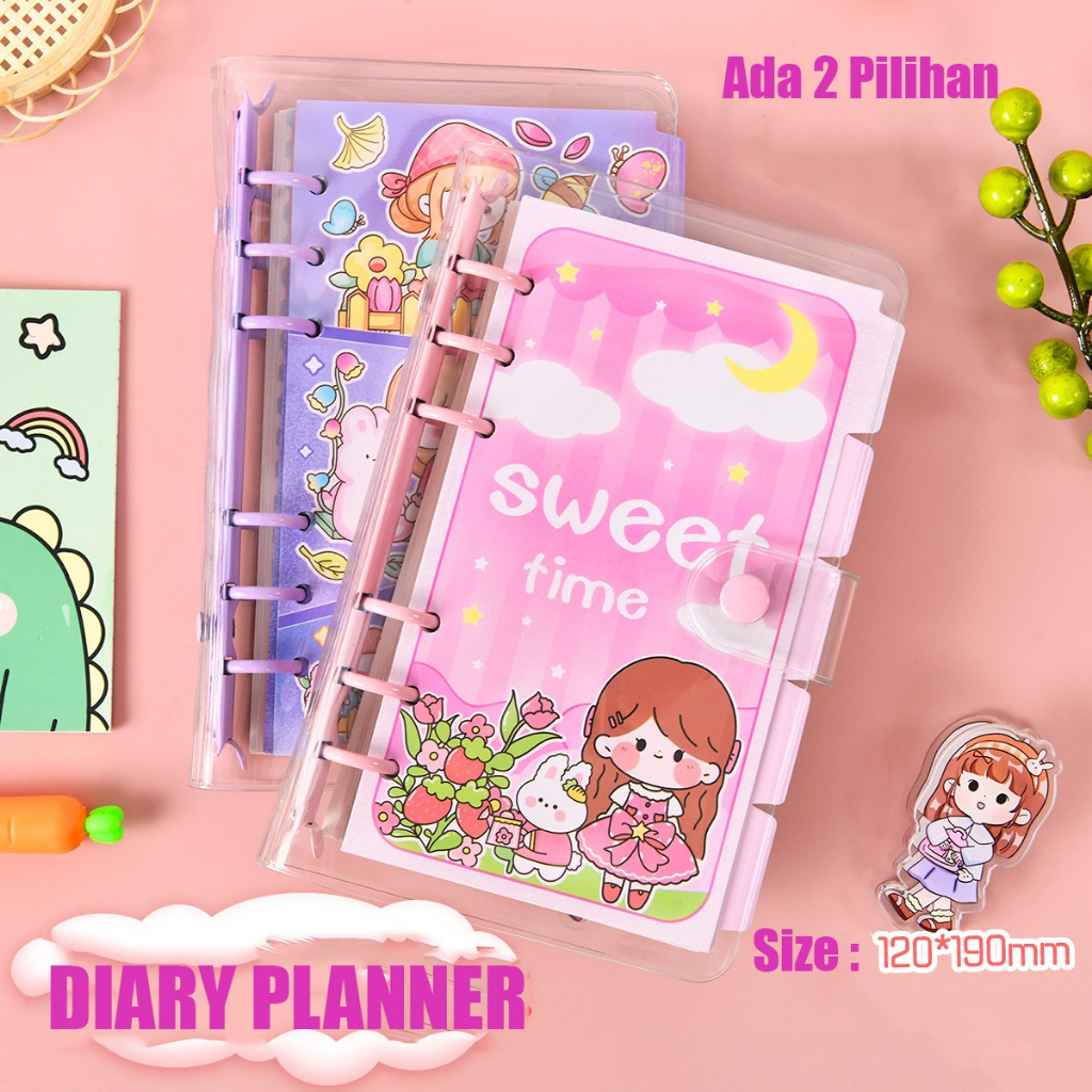 

HS- DIARY PLANNER | BUKU DIARI | BUKU CATATAN | BINDER BOOK | ORZY | ORGINAIZER | NOTE BOOK | ALBUM | BUKU DIARI LUCU | PLANNER BOOK | DIARY BOOK