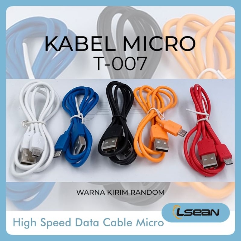 Kabel Data High Speed USB Micro Fast Charging T007