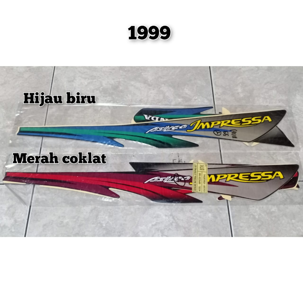 Striping stiker impressa 1999